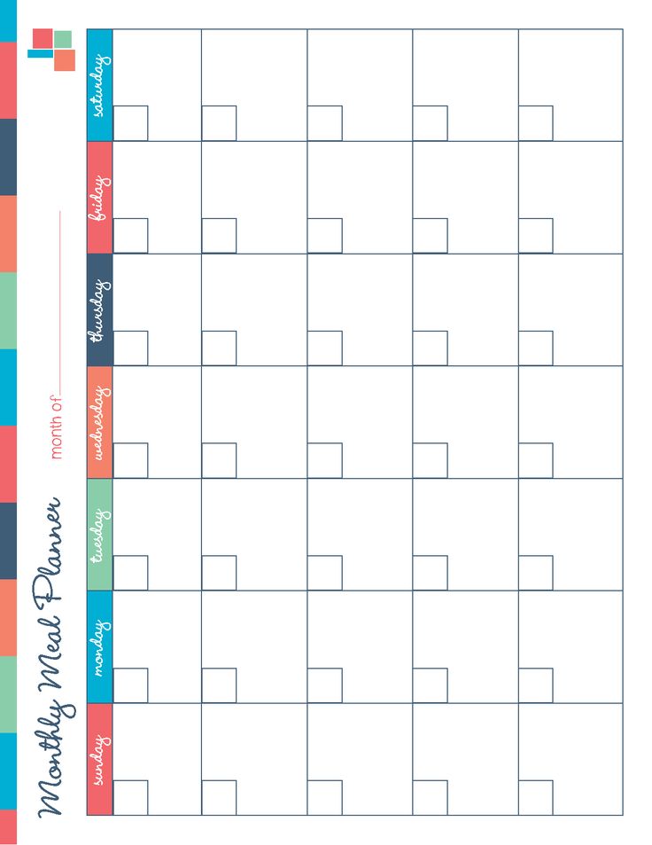 Template Free Printable Meal Planners 8 Jpg